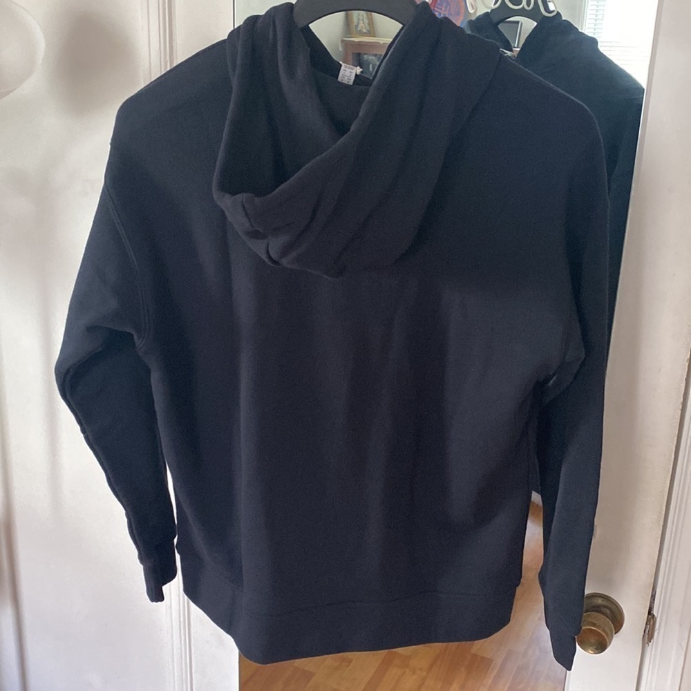 Black/white Adidas TRF Hoodie size M - Picture 2 of 4
